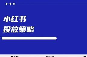 小紅書投放策略制定全流程及案例分析