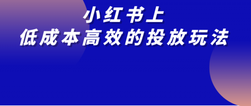 小紅書(shū)上發(fā)什么內(nèi)容能低成本且高效吸引用戶(hù)到淘寶買(mǎi)買(mǎi)買(mǎi)？