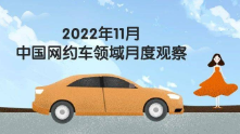 2022年11月中國(guó)網(wǎng)約車(chē)領(lǐng)域月度觀察