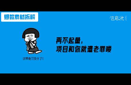 刷了三遍狂飆，我居然總結(jié)出了信息流廣告的爆量素材制作思路