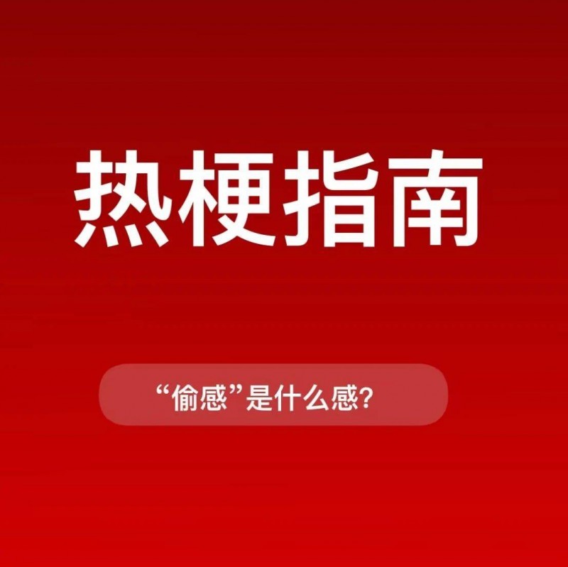 熱梗指南，「偷感」是什么感？