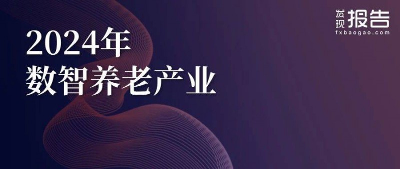 2024數(shù)智養(yǎng)老產(chǎn)業(yè)投資研究報(bào)告