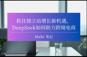 抓住獨(dú)立站增長(zhǎng)新機(jī)遇，DeepSeek如何助力跨境電商？