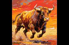 狂奔30年！這只公牛有點(diǎn)累了